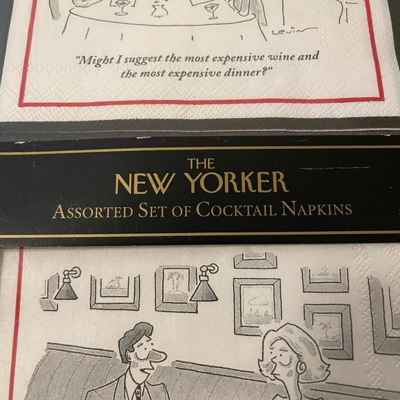 MCM- Style Cocktail Napkins - Picture 3 of 11